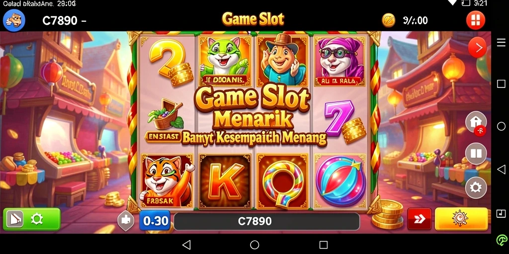 Tampilan gameplay slot C7890 yang menyenangkan dan mengasyikkan.
