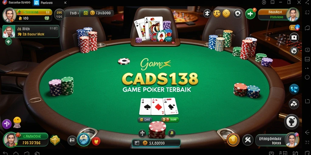 Tampilan gameplay Poker yang menarik di CADAS138.