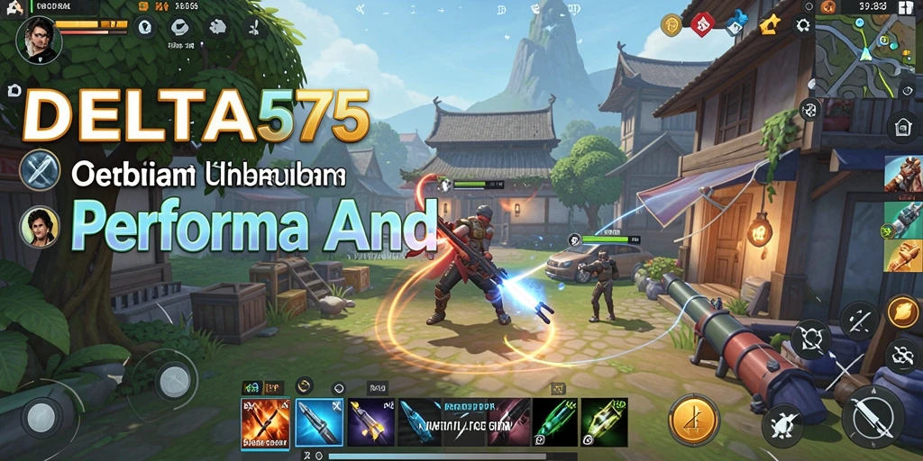 Tampilan antarmuka utama DELTA575 saat melakukan optimasi aplikasi.