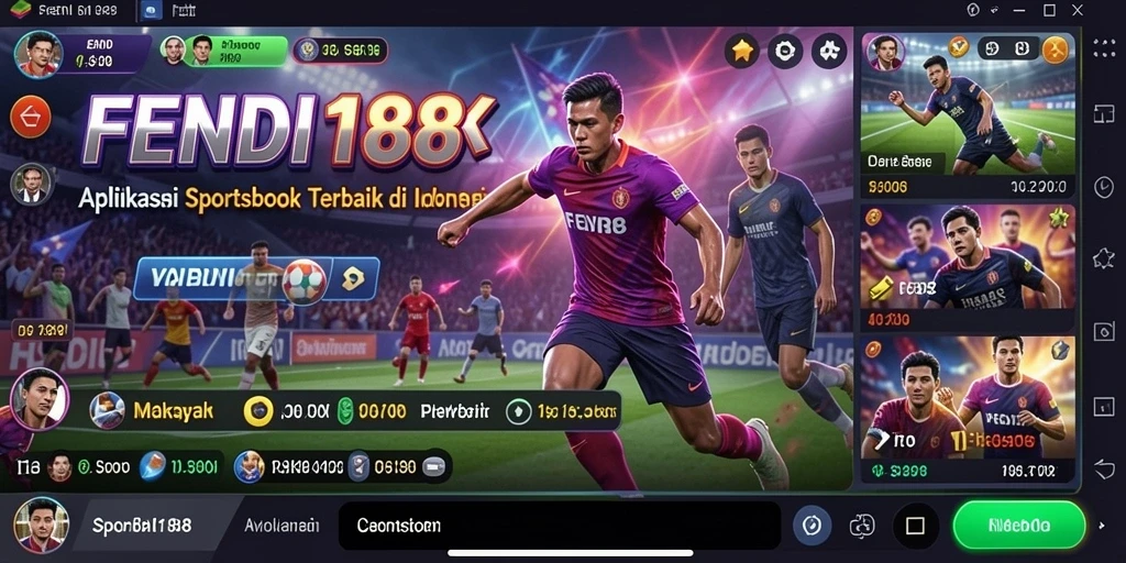 Tampilan FENDI188 dengan fitur taruhan olahraga yang menarik.