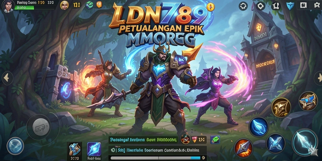 Tampilan gameplay IDN789 yang menakjubkan dalam dunia MMORPG.