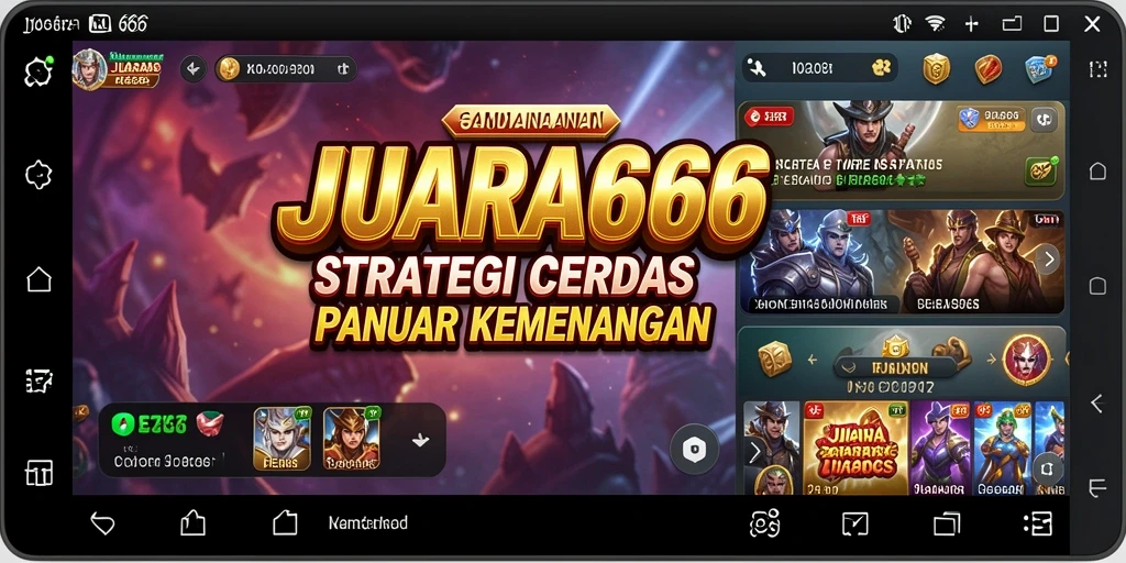 Screenshot JUARA666 menunjukkan momen intens dalam pertempuran strategi.
