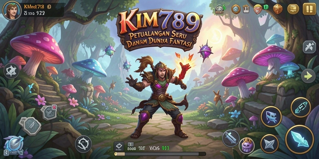 Tangkapan layar menunjukkan beragam karakter dalam petualangan seru.