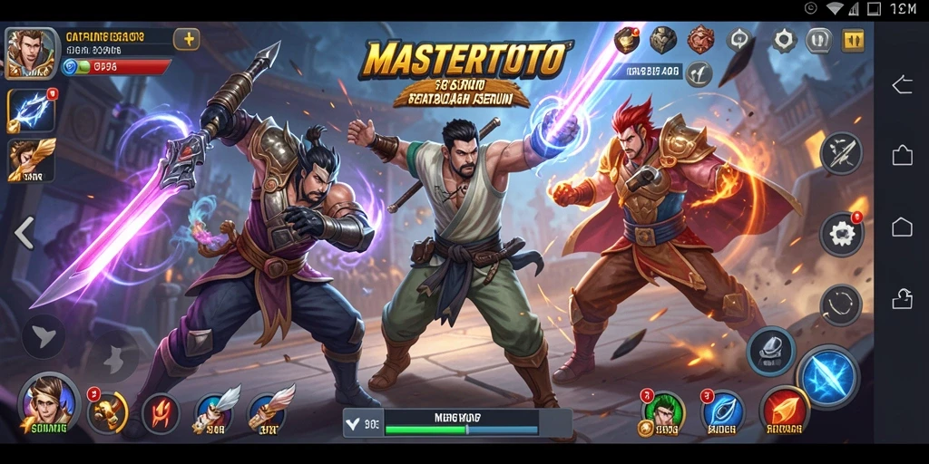 Gameplay seru dalam pertarungan adu ketangkasan di MASTERTOTO.