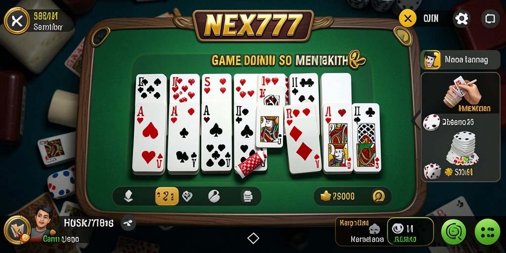 Tampilan gameplay NEX777 yang seru dan menarik.