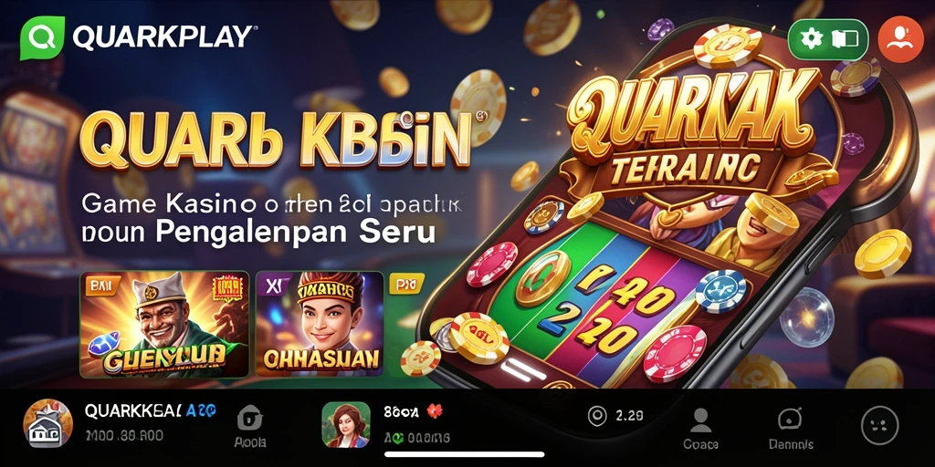 Tampilan menarik dari gameplay Kasino di QUARKPLAY.
