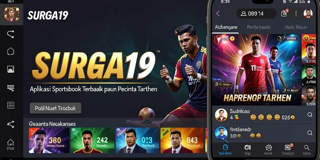 Tampilan gameplay menarik dari aplikasi Sportsbook SURGA19.